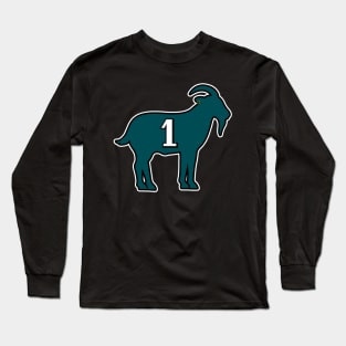 Jalen Hurts Goat #1 Long Sleeve T-Shirt